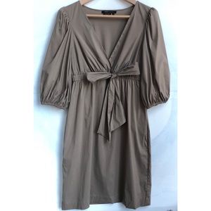 BCBG MaxAzria Puff Sleeve Dress with Pockets
